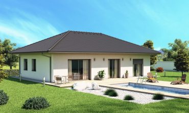 Visualization of family house type Bungalow